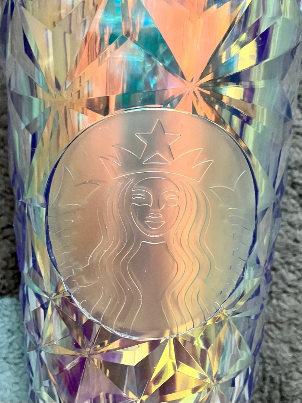 Starbucks iridescent tumbler